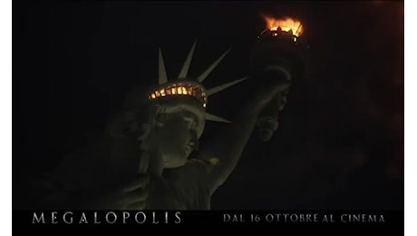 Megalopolis: trailer del film di Francis Ford Coppola