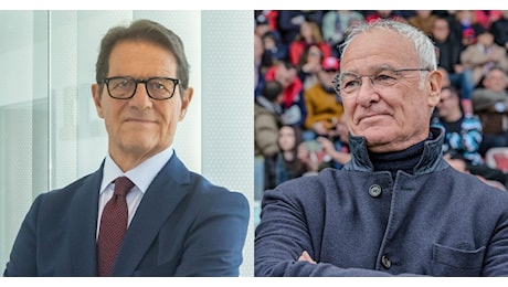 Roma, Capello esalta Ranieri: “Gli davano del bollito, invece può ancora allenare