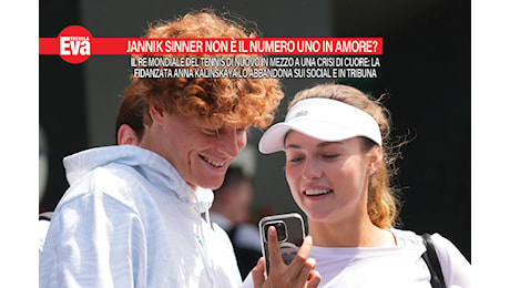 Jannik Sinner, il numero uno del tennis fa fatica in amore: è già in crisi con Anna Kalinskaya, lei vola a Miami e non lo segue più sui social