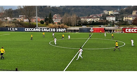 Promozione – Ceccano inizia il 2025 con una vittoria: battuta la Polisportiva De Rossi 4-1