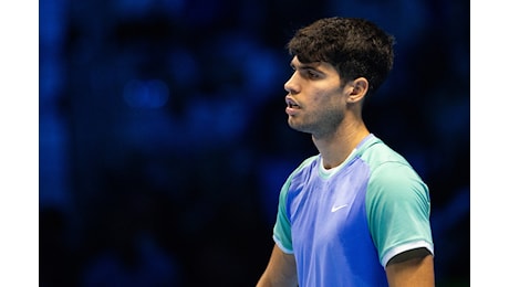 Atp Finals 2024, oggi Alcaraz-Rublev. Lo spagnolo si è allenato