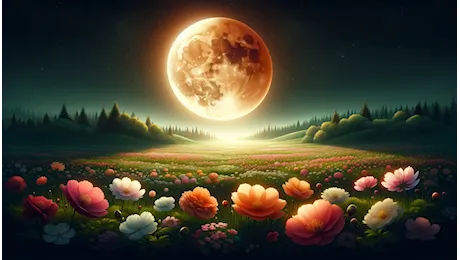 La Luna dei Fiori: un evento celeste carico di significato e bellezza