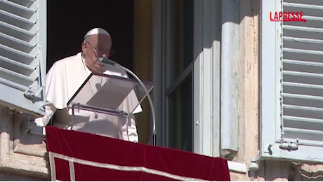 VIDEO Papa Francesco all'Angelus: La guerra è sempre una sconfitta per l'umanità intera