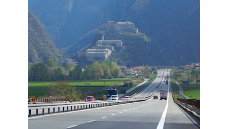 Nessun aumento ai pedaggi autostradali in Valle d’Aosta