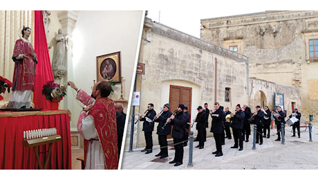 A Pisignano festa per Santo Stefano. Celebrazioni in chiesa e la banda per le vie del paese