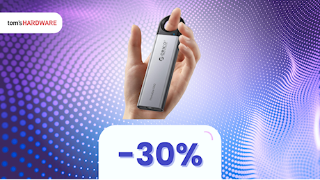 Porta sempre con te i tuoi dati con questo SSD perfetto da appendere allo zaino, oggi IN SCONTO! -30%