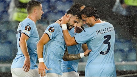 Lazio-Nizza 4-1: sotto il diluvio Castellanos illumina la via e regala il successo