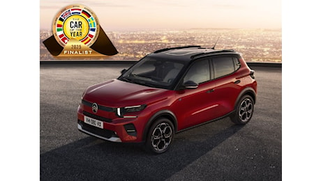 Citroën C3 è tra le sette finaliste di Car of The Year 2025