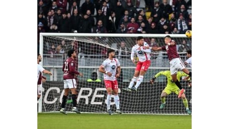 Torino - Monza 1 - 1, Djuric risponde a Masina