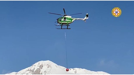 Gran Sasso, il Sonar Recco per ritrovare i dispersi