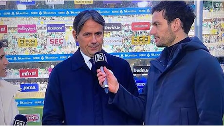 Inzaghi a DAZN: Correa ha meritato questa chance e se la giocherà al meglio. Credo molto in Asllani