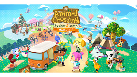 Disponibile da oggi Animal Crossing: Pocket Camp Complete