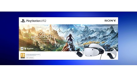 PlayStation VR2 con Horizon: bundle in sconto MAI VISTO per il Black Friday (-38%)