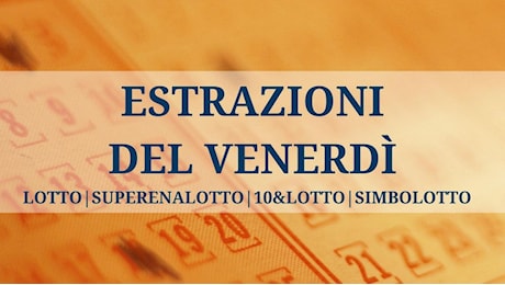 Estrazione SuperEnalotto, Lotto e 10eLotto del 27 dicembre 2024: i numeri vincenti