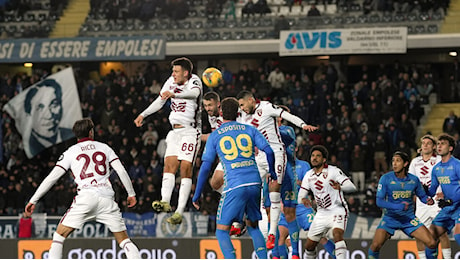 Empoli-Torino 0-1, le pagelle: Cacace si mangia un gol clamoroso, Viti il migliore dietro