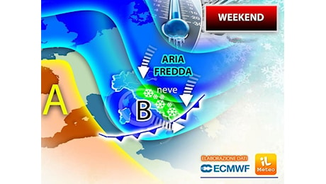 Meteo: Weekend, si scatenerà una Tempesta Invernale. Le conseguenze per Sabato 11 e Domenica 12 Gennaio