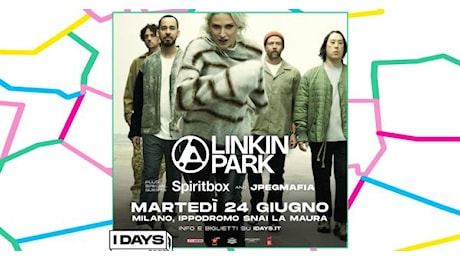 Linkin Park: UFFICIALE in concerto il 24 giugno ad I-DAYS Milano 2025. Tutte le info biglietti