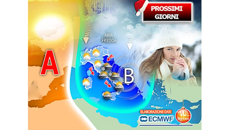 Meteo: Prossimi Giorni turbolenti, imminente fase di crudo Inverno su parte d'Italia, i dettagli