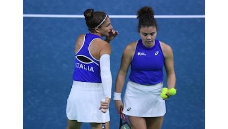 Tennis, Italia-Slovacchia in finale di Bjk Cup: orario e dove vederla in tv