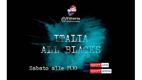 Italia-Nuova Zelanda, dove vedere le Autumn Nations Series in tv e streaming