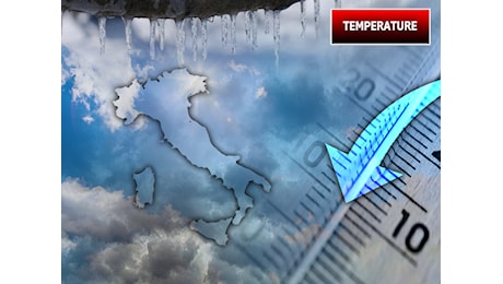 Meteo Temperature: entro Lunedì 9 Dicembre Termometri in crollo, vediamo dove finiremo sotto zero