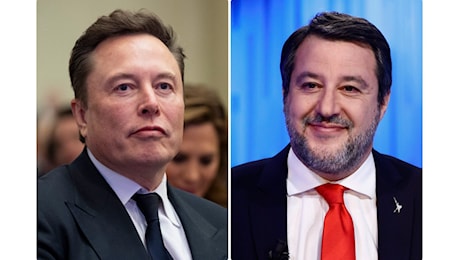 Salvini non condanna le parole di Musk, ma ammette che in Italia non c'è nessuna autocrazia dei giudici