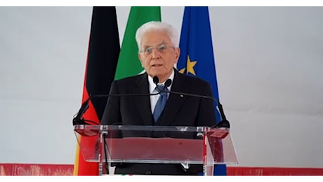 Mattarella a Marzabotto: “Si toccò il fondo dell’abisso. Qui per ricordare, perché la memoria richiama responsabilità”