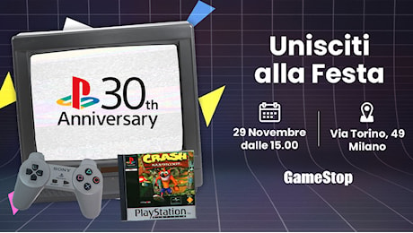 GameStop festeggia il 30° Anniversario PlayStation al flagship store