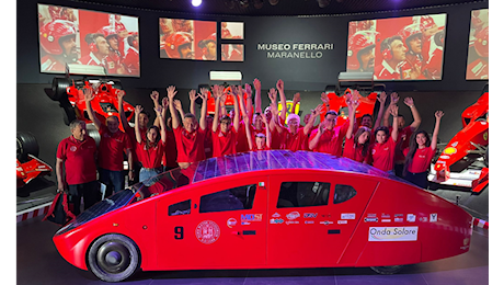 Auto a energia solare: il progetto degli studenti dell'IIS A. Ferrari di Maranello sostenuti da DSV