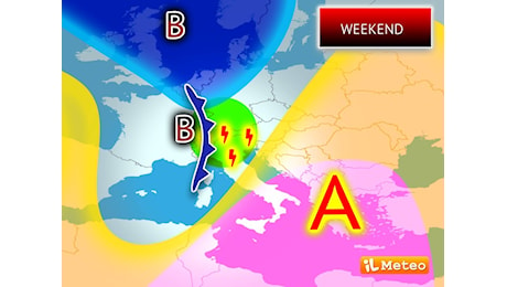 Meteo Weekend: forti Temporali nonostante il Caldo Anticiclone; le zone colpite tra Sabato e Domenica