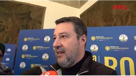 Salvini sui dazi: «Mi auguro che nessuno a Bruxelles alimenti guerre commerciali»