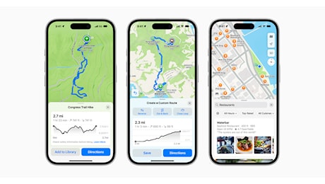 Mappe di Apple introduce nuovi modi per esplorare il mondo