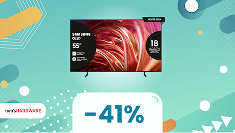 Trasforma il tuo salotto in un cinema privato con questa smart TV Samsung, oggi in SUPER SCONTO!