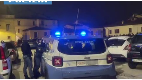 Rieti, operazione della polizia: cento identificati, tre giovani trovati con droga e segnalati alla Prefettura