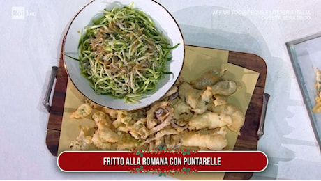 Fritto alla romana con puntarelle di Gian Piero Fava | É sempre mezzogiorno, 6 gennaio 2025