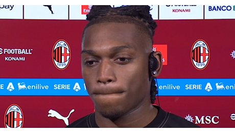 Milan, Leao: “La contestazione ci ha fatto male. Ero frustrato, il problema è in noi”