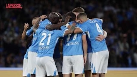 Serie A: Napoli, 3-1 al Como per confermare il primato