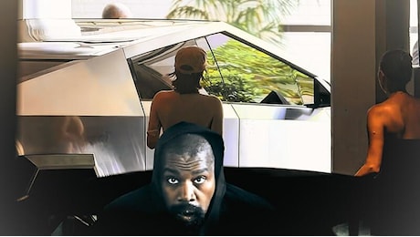 Bianca Censori con Kanye West si dimentica di vestirsi dalla vita in giù: è ancora polemica sul look per il pranzo al ristorante [FOTO]