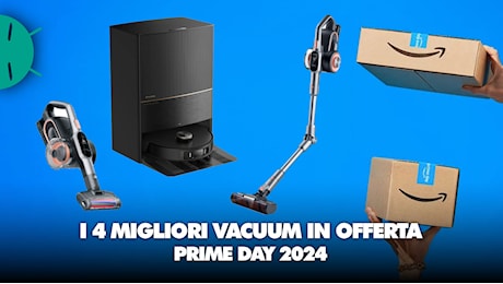 I 4 migliori Vacuum in offerta per l'Amazon Prime Day 2024
