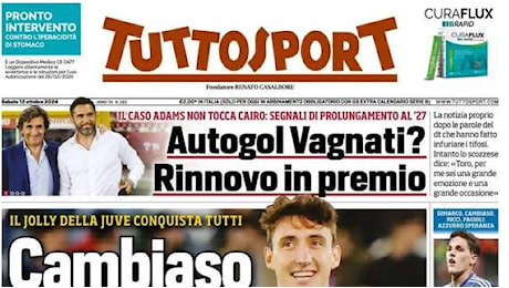 Da Esposito a David, nuovo attacco per l'Inter: Tuttosport in prima pagina