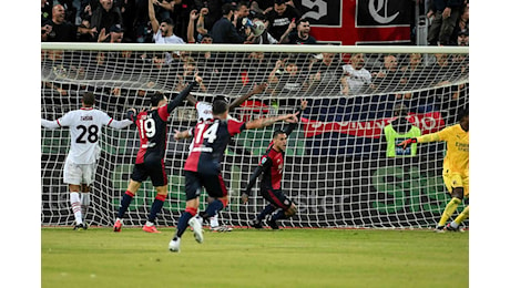 Grandi giocate ed eurogol, Cagliari-Milan 3-3