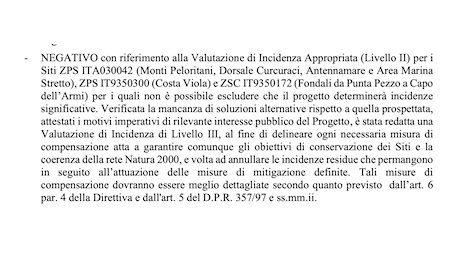 Ponte, perchè la valutazione ambientale (approvata) ha un parere negativo