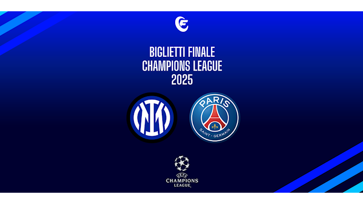 Biglietti Finale Champions League 2025 Inter-PSG: prezzi e modalità d'acquisto - Fantacalcio Biglietti Finale Champions League 2025 Inter-PSG: prezzi e modalità d'acquisto - Fantacalcio