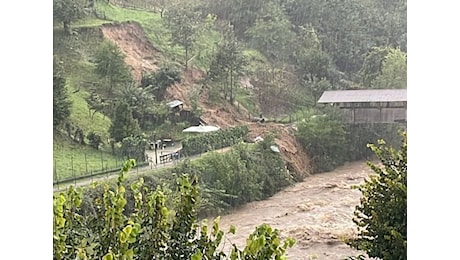 Maltempo Liguria: forti piogge, frane e smottamenti nella provincia di Genova