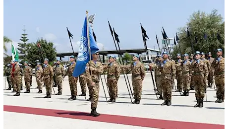 Libano, otto razzi contro la base che ospita la Brigata Sassari