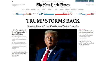 Vendetta Trump sui media nemici: causa a NYT, Penguin e Cbs