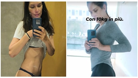 Fernanda Lessa, la dieta a 48 anni: «Persi 10 chili in un mese». Ecco cosa ha mangiato