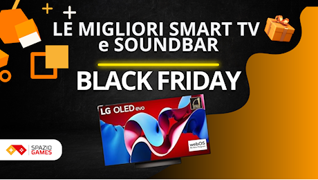 Le migliori smart TV e soundbar in offerta per il Black Friday 2024