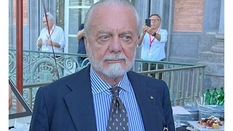 De Laurentiis: Orgoglioso dei miei 20 anni di Napoli! Percorso vincente in Italia e in Europa, grande traguardo