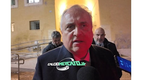 Lazio, altro Lotito show: Fazzini, ora parlo io. Poi su Immobile, Rovella e il mercato